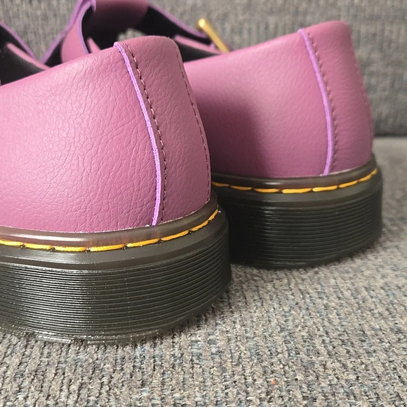 Dr. Martens Zavala Mary Jane Purple Leather Shoes size US 8 - Picture 3 of 9